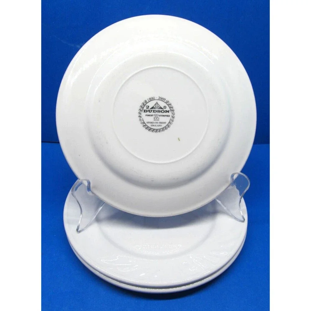 Dudson Olympus Set Of 3 White 6 3/8